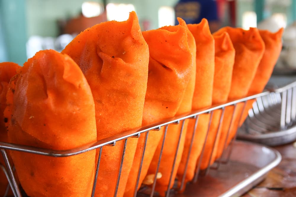 Ilocano Empanada about to be delivered in Guam